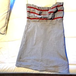 NWOT Large Judith March Strapless Dress